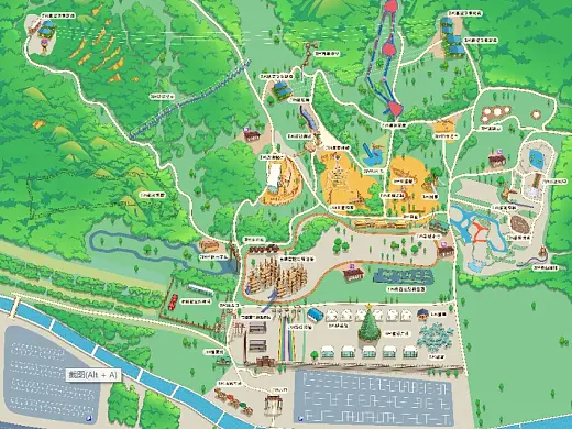 裕安景区手绘地图在紧急疏散与救援中的重要作用 ？