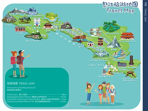 裕安智慧导览系统下的手绘地图个性化推荐功能？